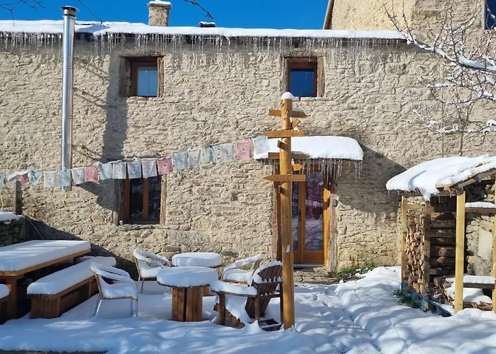 Gite Chalet Proche Font-Romeu Jardin Sauna 10 Pers Targassonne